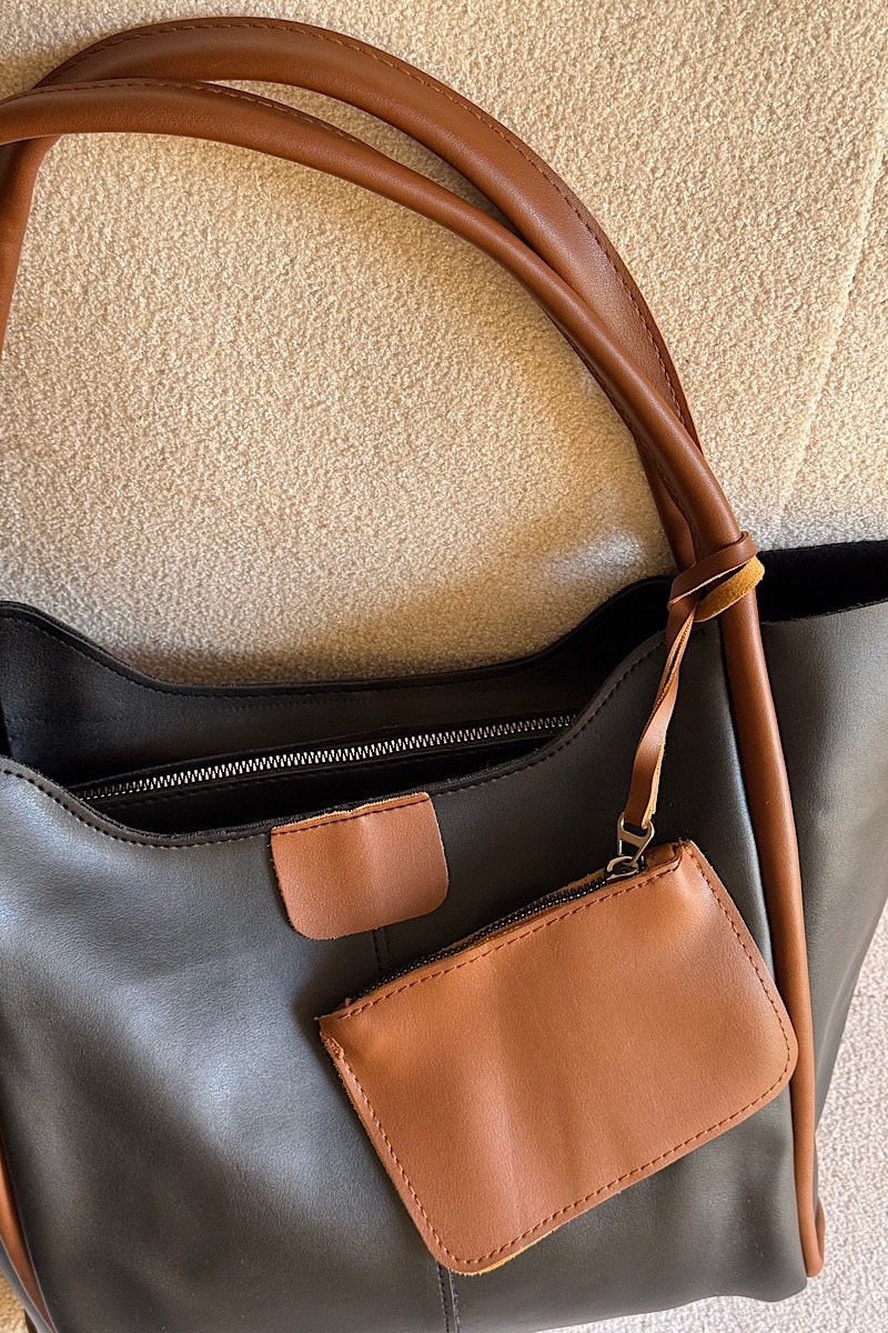 Haley Zipper Camel