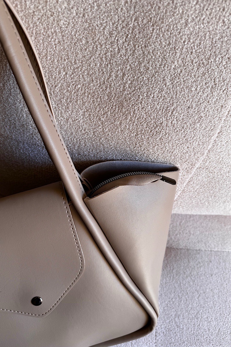 Petra Zipper Beige