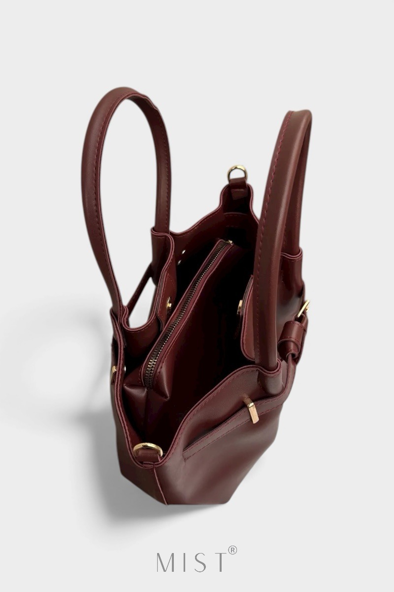 Haven Bordeaux + Purse