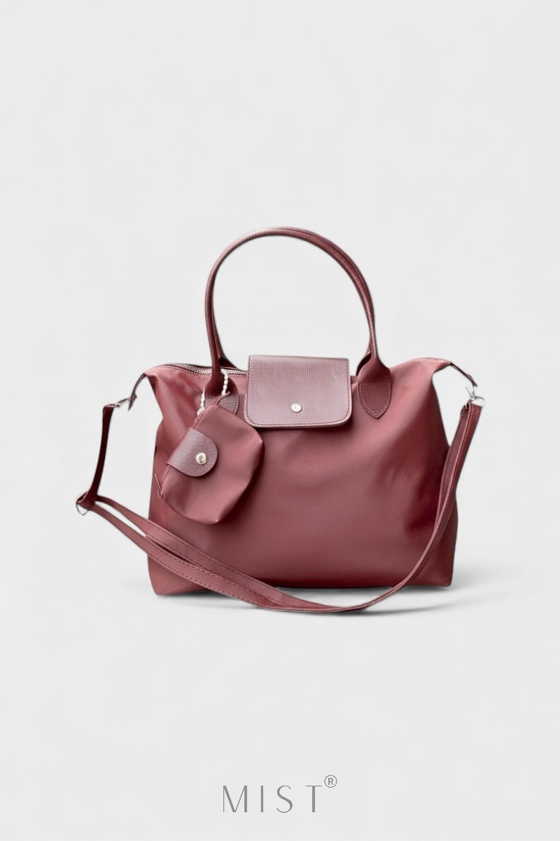 Tiger Large Bordeaux + Mini Purse