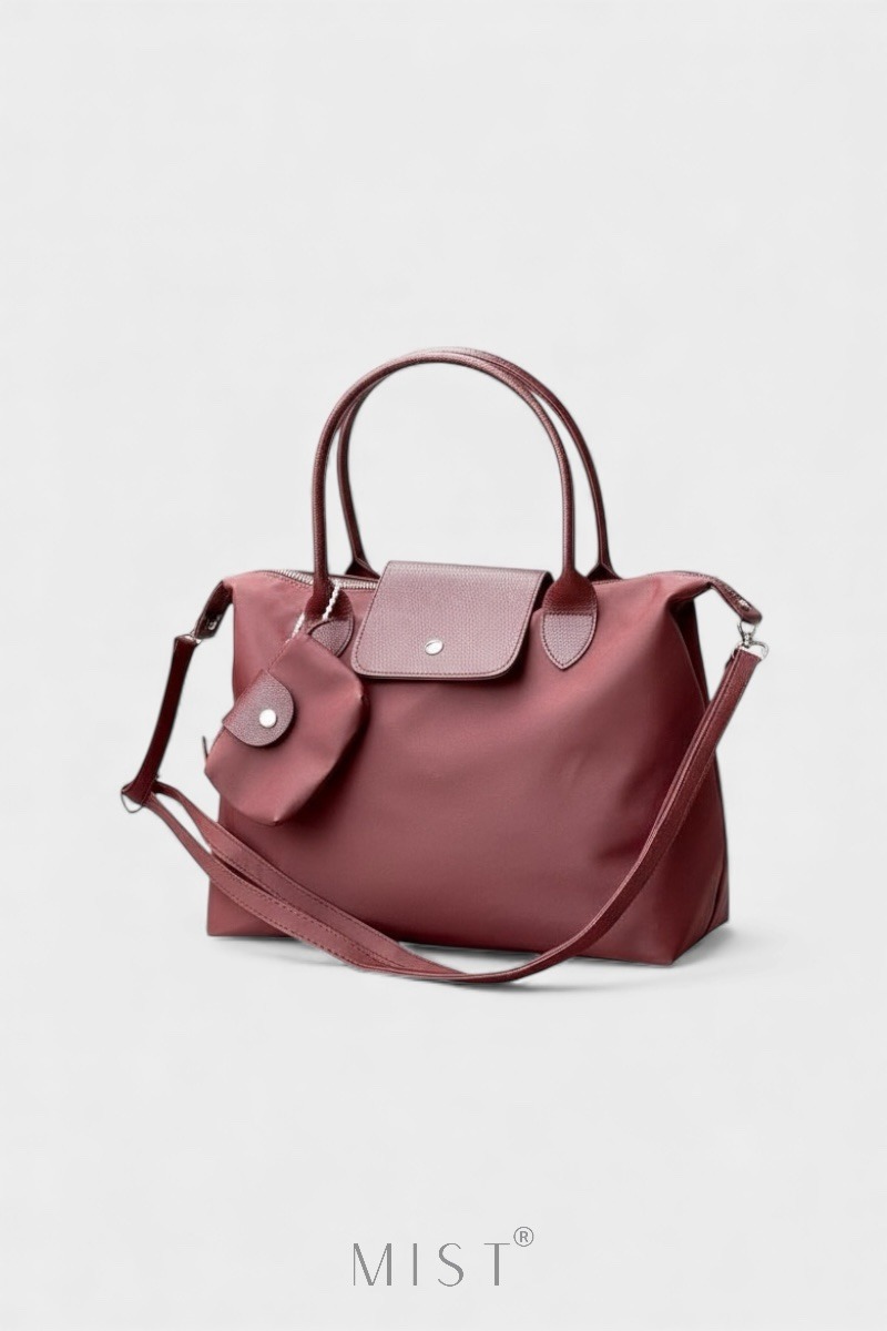 Tiger Large Bordeaux + Mini Purse