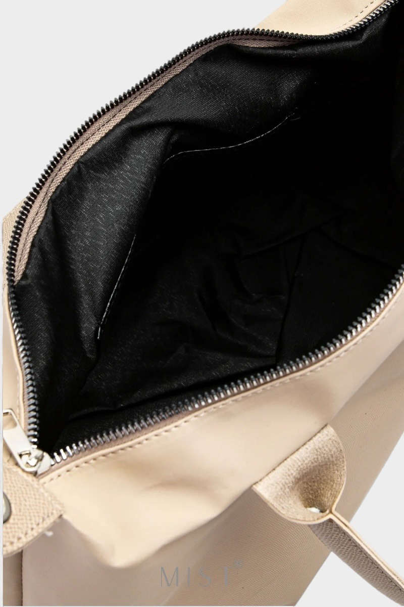 Tiger Large Beige + Mini Purse