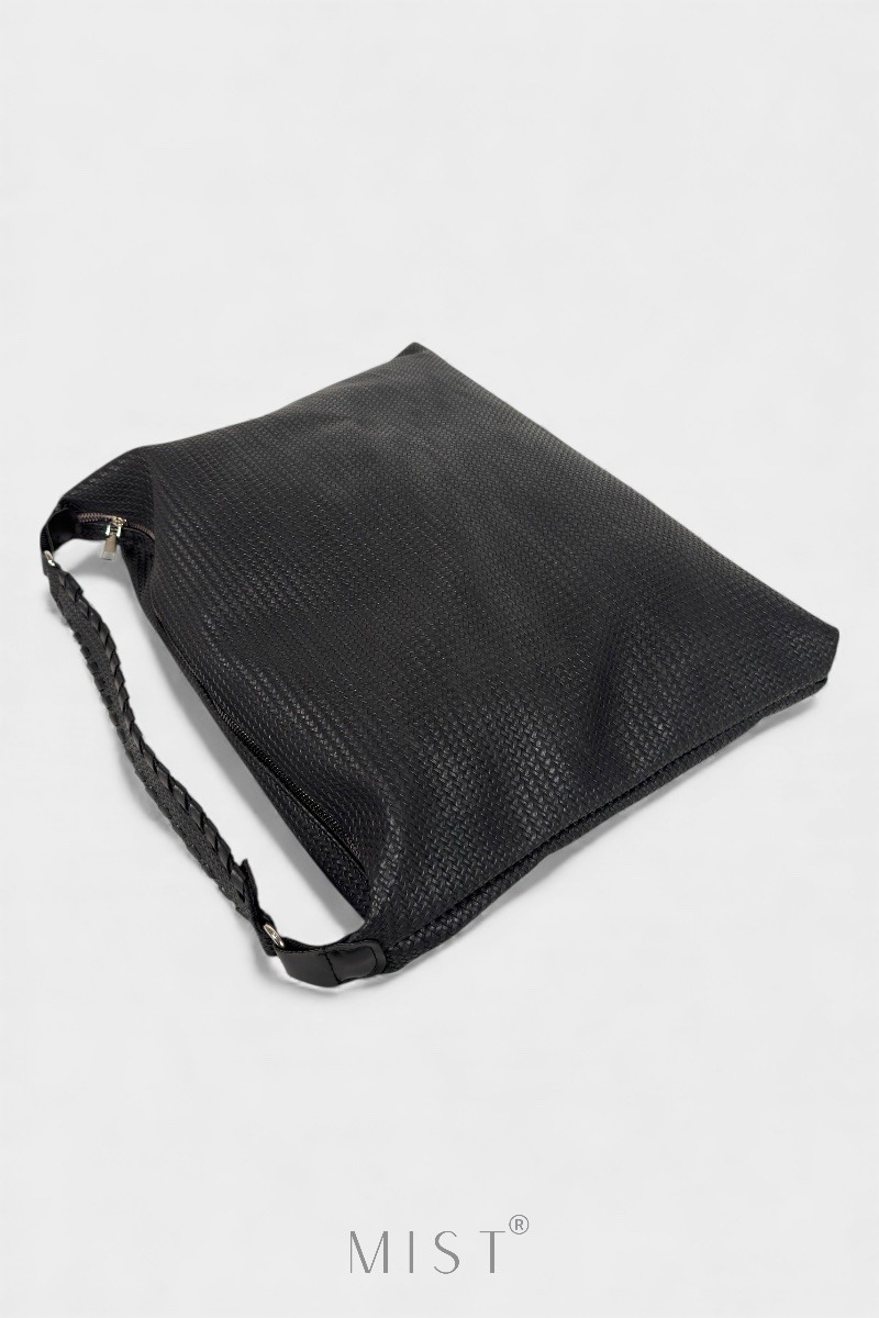 Alma Braided Noire Casual Bag