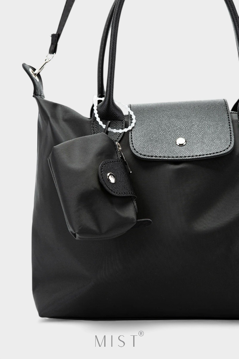 Tiger Large Noire + Mini Purse