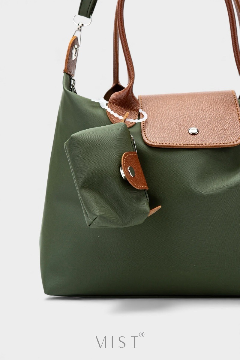 Tiger Large Vert + Mini Purse