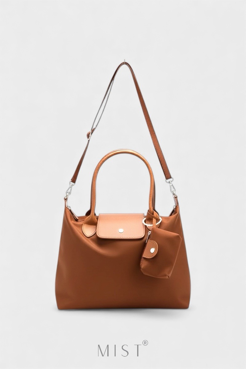 Tiger Large Camel + Mini Purse