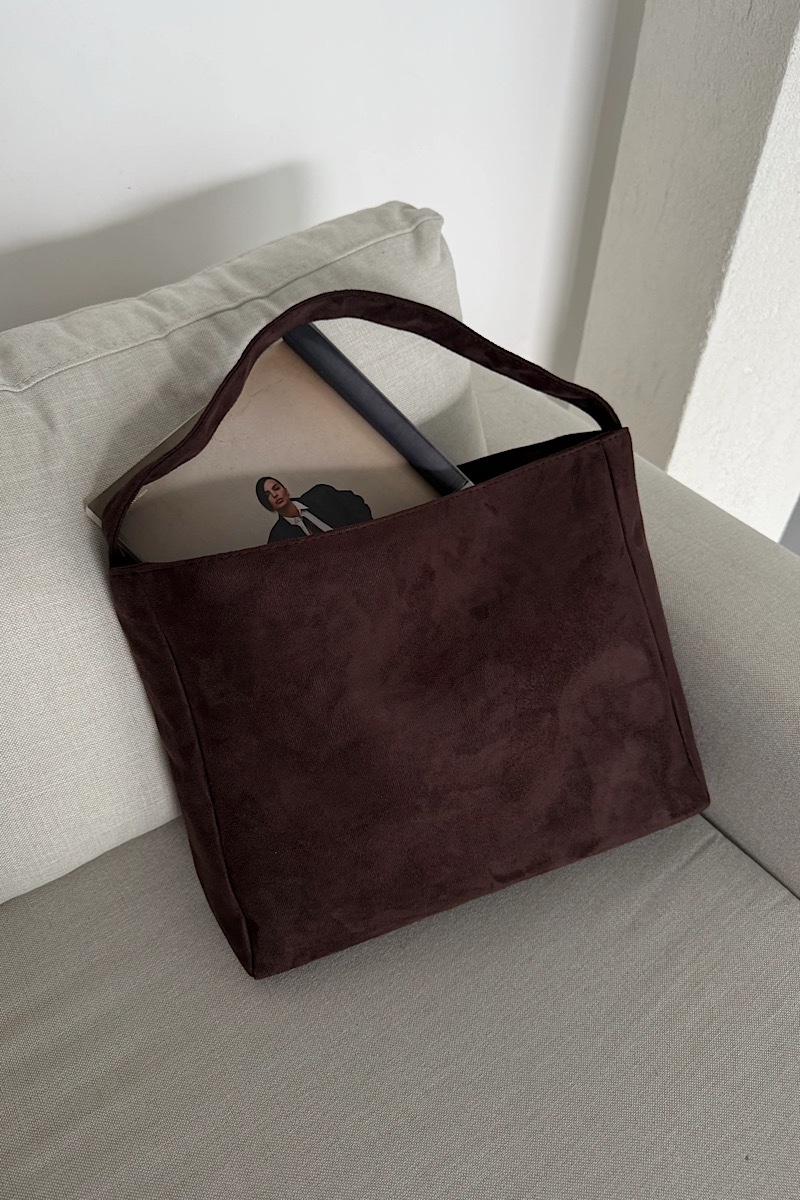 Mayfair suede Marron