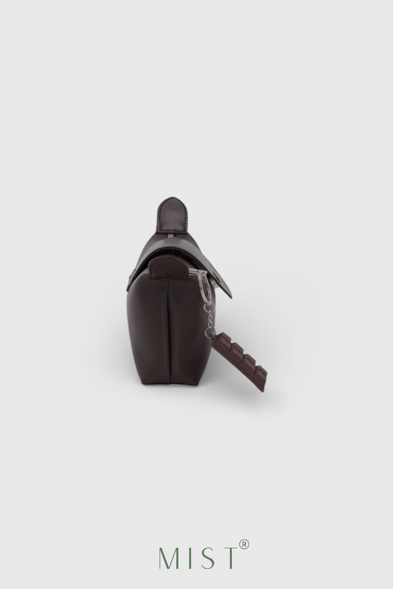 Mini Tiger Pouch Marron