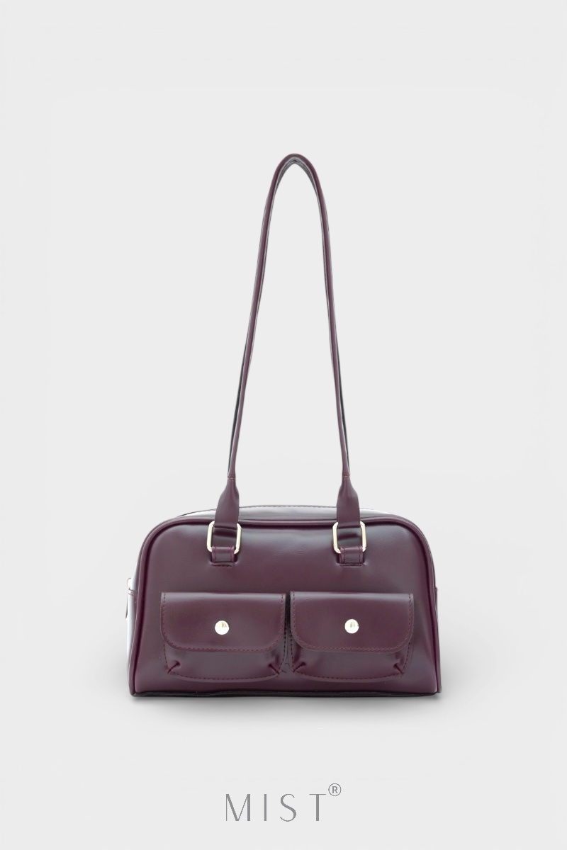 Bei vintage Aubergine