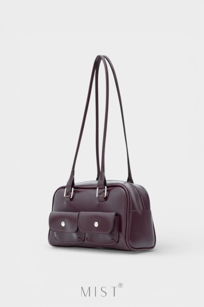 Bei vintage Aubergine