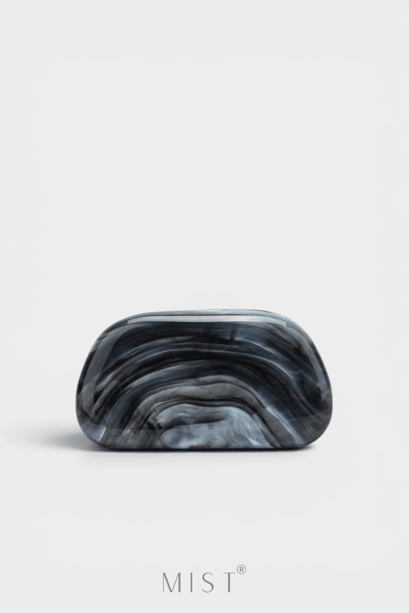 Nelly Marble Noire Clutch PREMIUM