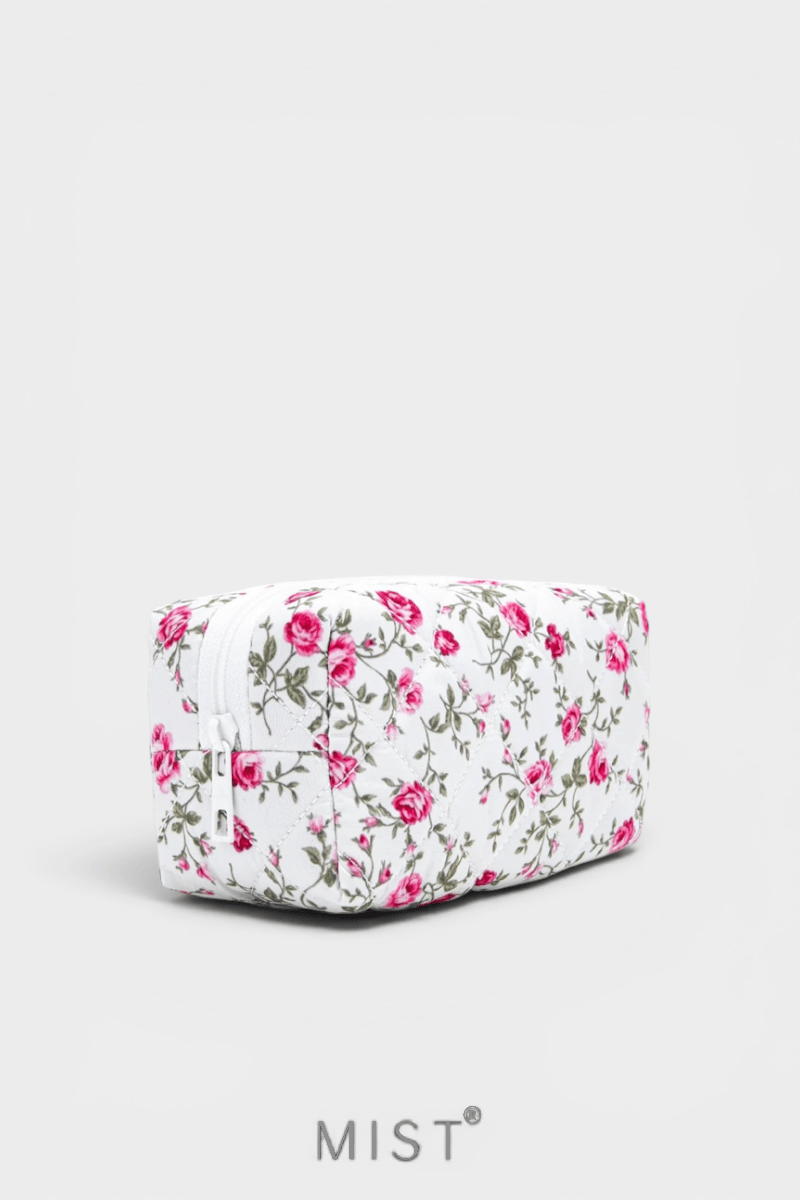 Pink Roses Makeup Pouch