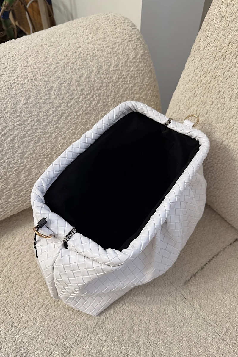 Kendal Clutch Blanc