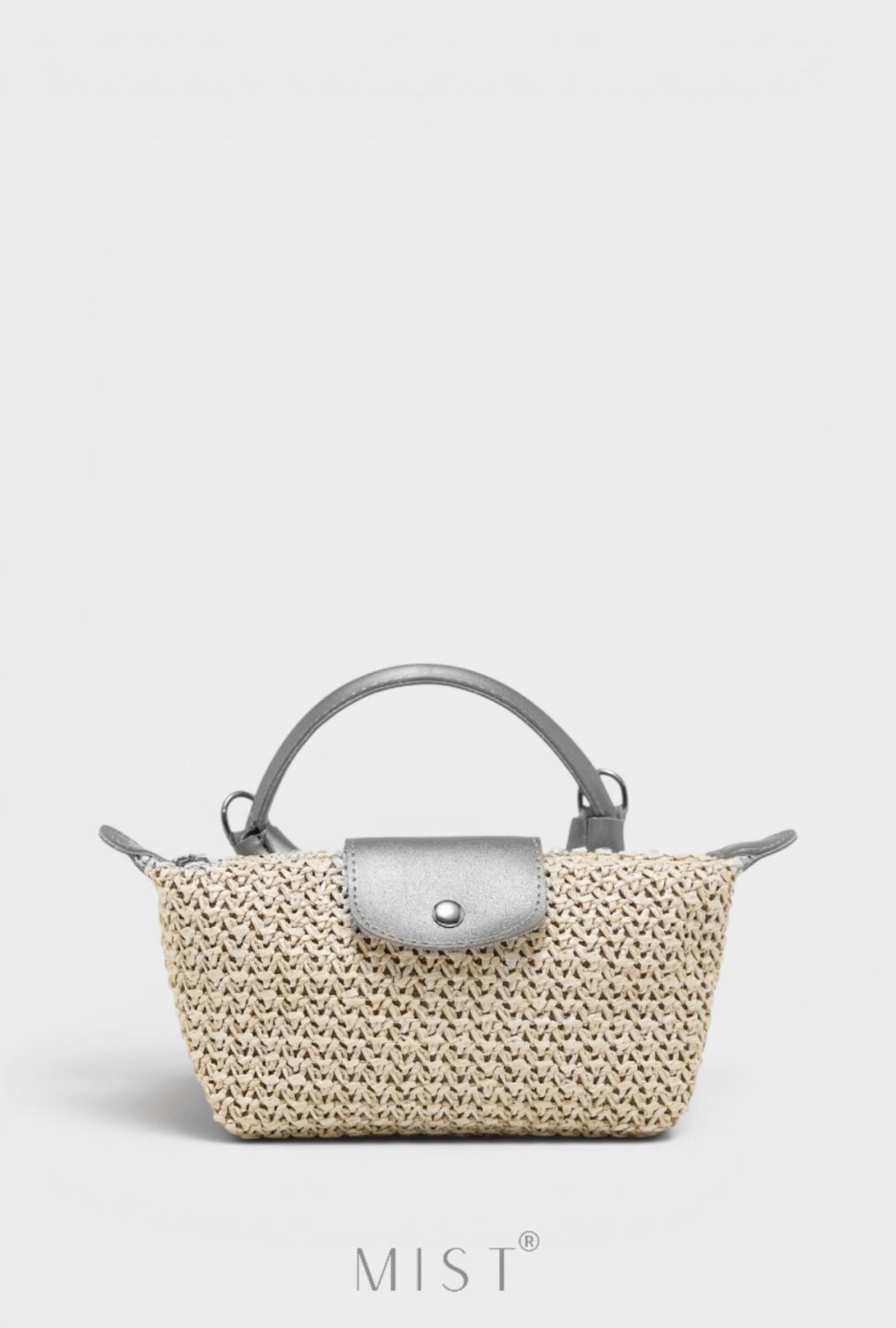 Mini Tiger Straw Silver